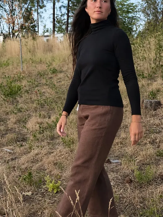 Jipsi Tree – Sage Trouser – HEMP Pants & Capri Pants Designed in Canada Jipsi Tree - Sage Trouser - HEMP