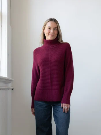 Echo Verde – Serenity Rib Sweater Sweaters & Sweatshirts Cashmere