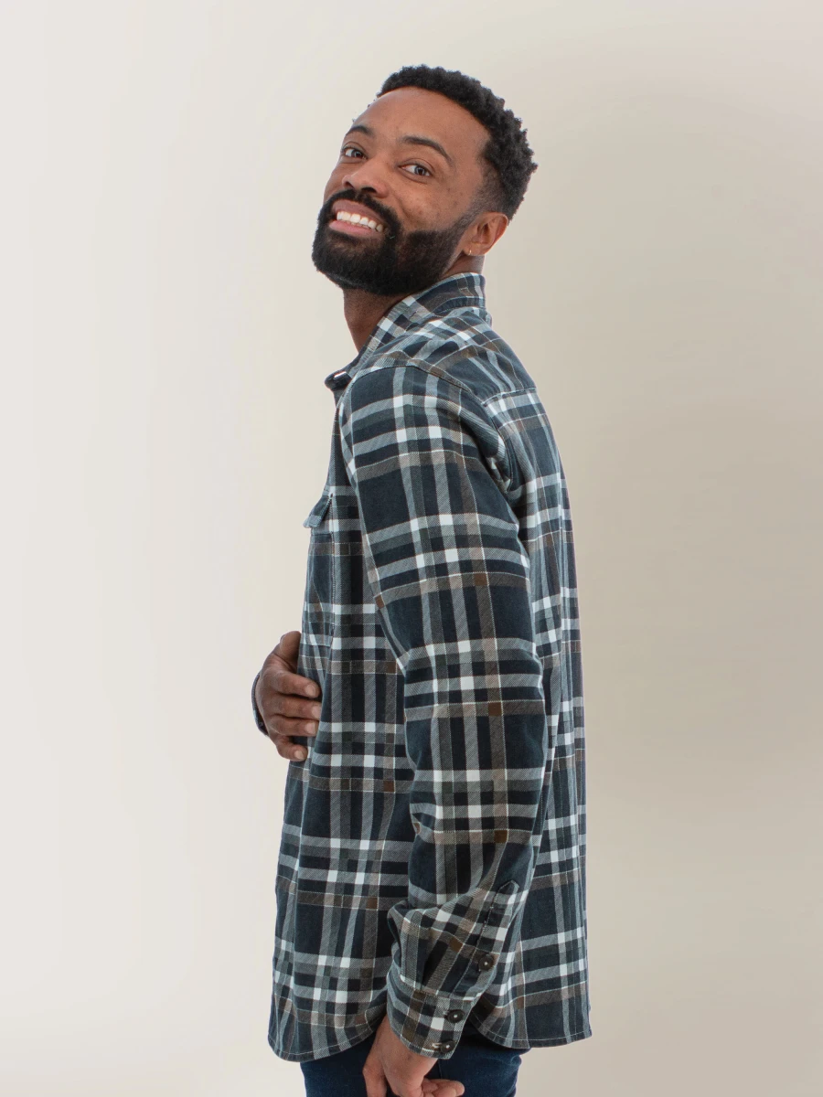 Old Ranch – Sprague Shirt Print Jackets Fair Trade Old Ranch - Sprague Shirt Print - Image 2