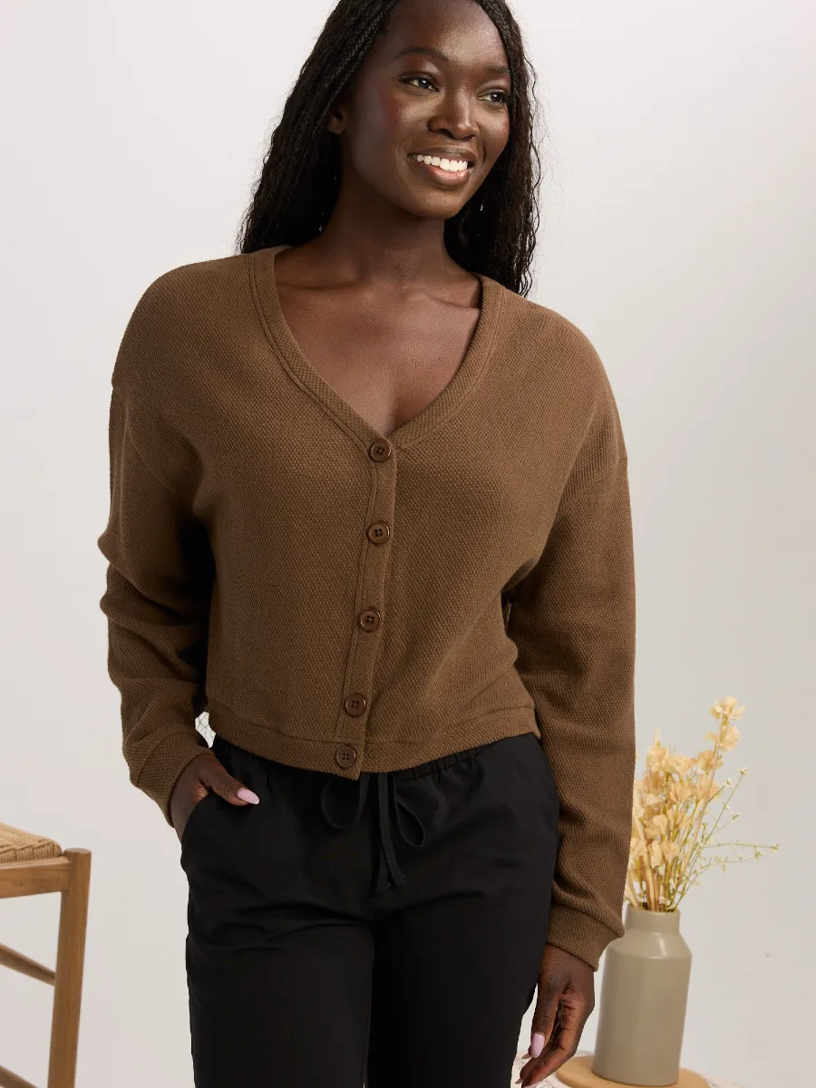 Known Supply – Annabelle Cardi Cardigans & Jackets Fair Trade Known Supply - Annabelle Cardi
